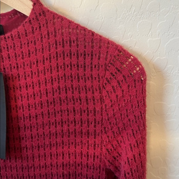 NWT Lioness Resolution Sweater Maxi Dress Burgundy Size XS - Picture 8 of 8